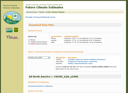 University of Idaho IJC web site