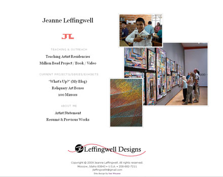Jeanne Leffingwell's web site