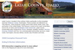 Image of Latah County's web site