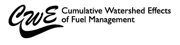Cumulative Watershed Effects of Fuel Management Logo