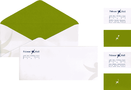 Image of envelopes and business cards