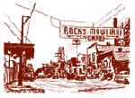 Illustration of the Rocky Mountain Cafe